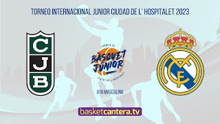 U18M JOVENTUT BADALONA vs REAL MADRID Torneo Junior Ciudad de L´Hospitalet 2023 [upl. by Lindly979]