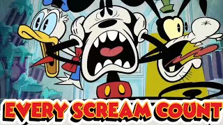 Every scream count from Mickey Mouse Shorts [upl. by Eelegna]