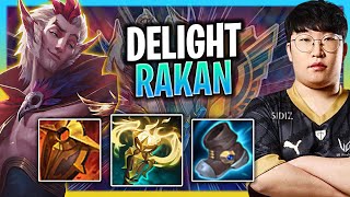 LEARN HOW TO PLAY RAKAN SUPPORT LIKE A PRO  HLE Delight Plays Rakan Support vs Lux Season 2023 [upl. by Morrison342]