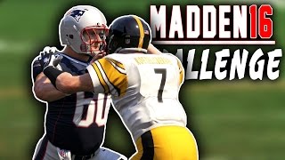 Can Big Ben Play Defensive Tackle  Madden 16 NFL Challenge [upl. by Oppen]