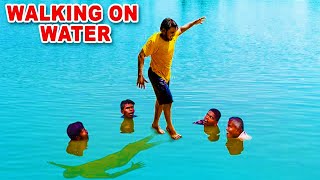 Walking On Water Experiment Went Wrong  Mad Brothers [upl. by Neelya509]