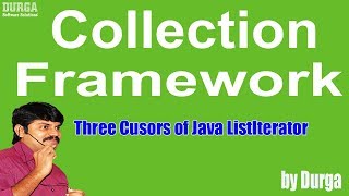 Three Cusors of Java ListIterator Collection Framework [upl. by Palmira]