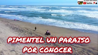 La playa Pimentel uno de los balnearios más bellos de Perú Chiclayo Lambayeque [upl. by Leihcar]