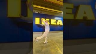 Exciting shopping dance 🕺❤️ with IKEA 🙌🙌🙌🙌  aoora shopping ikea [upl. by Moran941]