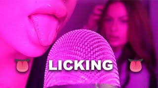 ASMR  MIC LICKING INTENSE video très demandée … [upl. by Rojas250]