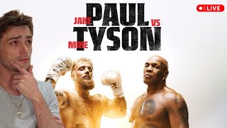 Jake Paul vs Mike Tyson Live Stream Rigga Watch Party amp Fight Companion Part 3 MAIN EVENT [upl. by Akitnahs]