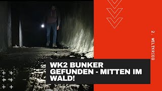 WK2 Bunker gefunden  Mitten im Wald [upl. by Aliber]