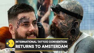 International tattoo convention returns to Amsterdam artists showcase their latest work  WION [upl. by Alvira]