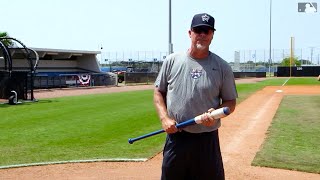 Chipper Jones teaches switchhitting [upl. by Ladew766]