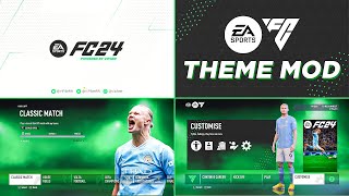 EA FC 24 Theme Mod V2 For FIFA 22 PC  TU17 [upl. by Woodall]