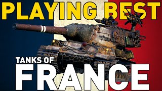 Playing the BEST tanks of France in World of Tanks [upl. by Pappas532]