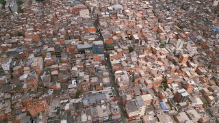 FAVELA PARAISÓPOLIS  São Paulo  Drone 4K [upl. by Dusa803]