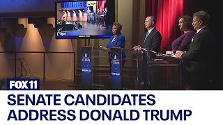 California Senate Debate Whats next if Donald Trump is reelected [upl. by Gabie]