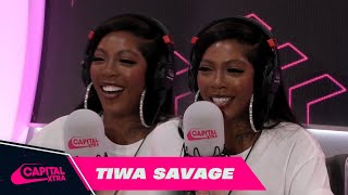 Tiwa Savage on London high school experiences amp dream collabs ✨  Capital XTRA [upl. by Tracee]