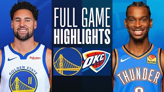 WARRIORS at THUNDER  FULL GAME HIGHLIGHTS  December 8 2023 [upl. by Gaston]