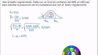 Intervalo de confianza para la proporción 1 [upl. by Dareg]