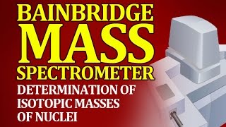 Bainbridge Mass Spectrometer – Determination of Isotopic Masses of Nuclei [upl. by Halstead]