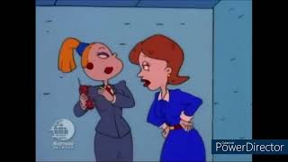 Rugrats Charlotte Gets in a Fight with Angelicas Teacher [upl. by Morry]