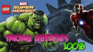 LEGO Marvel Super Heroes  Taking Liberties FREE PLAY 100 Mini Kits Stan Lee [upl. by Fidelia]