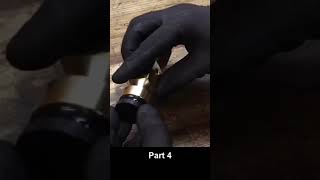 Making Brass Machinist Hammer  Part 4 [upl. by Erdrich]