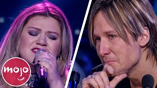 Top 10 American Idol Performances That Made Us Cry [upl. by Nehtiek8]