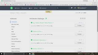 Solving HackerRank Python 3 Tutorial 1  Hello World [upl. by Eentihw]