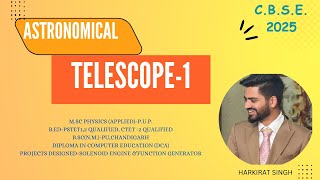 ASTRONOMICAL TELESCOPE PART 01 [upl. by Rame802]