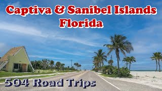 ⁴ᴷ City Drive 034  Captiva and Sanibel Island Florida [upl. by Alaunnoif]