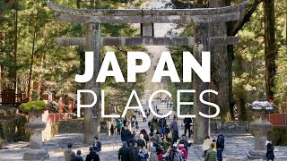 10 Best Places to Visit in Japan  Travel Video [upl. by Sumetra393]