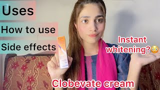 Clobevate cream review  Uses How to use Side effects used for whitening Reality of Clobevate [upl. by Senecal]