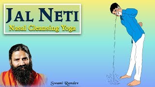 Nasal Cleansing Yoga Jala Neti kriya  जल नेति क्रिया  Swami Ramdev [upl. by Taran153]