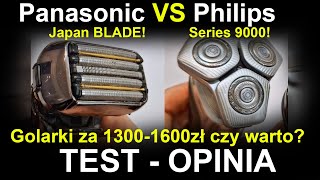 Golarki Panasonic Japan Blade vs Philips Series 9000 test opinia [upl. by Lisab585]