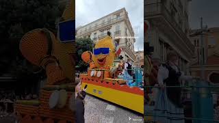 Fete du Citron Menton Lemon Festival parade from Menton France 2024 [upl. by Elpmet]