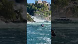 Rheinfall💦 Schweiz🇨🇭 nature travel classicalmusic summerwaterfallrelaxing relaxing music [upl. by Ruenhcs]