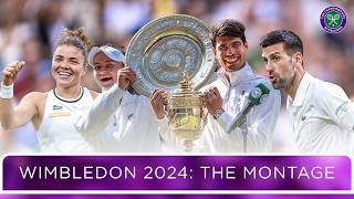 Wimbledon 2024 The Montage  All the best moments from an unforgettable Championships [upl. by Llerad837]