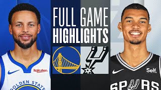 WARRIORS at SPURS  FULL GAME HIGHLIGHTS  March 31 2024 [upl. by Haerr]