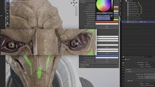 MEA Turian Blender Model Overview [upl. by Deadman]