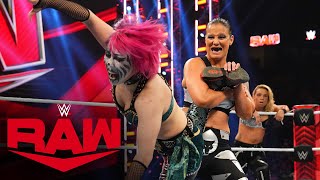 The Kabuki Warriors vs Shayna Baszler amp Zoey Stark – Title Match Raw highlights March 11 2024 [upl. by Eidnim659]