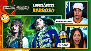 Piratas do Caribe Navegando em Águas Misteriosas  FILME COMPLETO ✅ React em Casal 🔥 [upl. by Alyworth534]