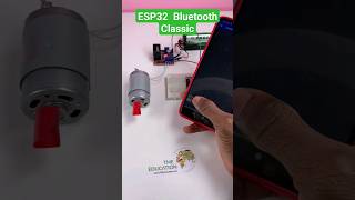 DC Motor Control With ESP32 Board Using Bluetooth Classic shorts TMEEducation [upl. by Erodavlas]