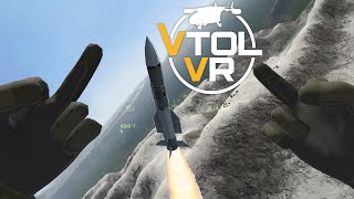 VTOL VR  how to evade missiles the most Basic Survival tutorial [upl. by Nahtonoj]