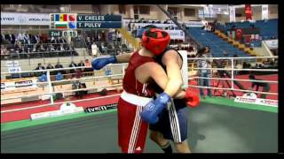 Heavy 91kg Final  Cheles MDA vs Pulev BUL  2012 European Olympic Qualifying Event [upl. by Weibel619]