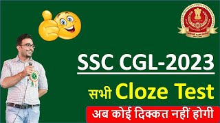 Cloze Tests asked in SSC CGL 2023  Cloze Test tricks [upl. by Berthoud]