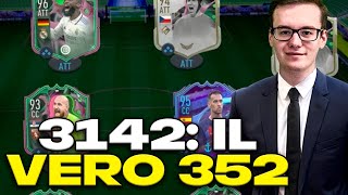 3142 IL VERO 352  3142 SQUADRE TATTICHE E ISTRUZIONI FIFA 23 [upl. by Akerahs250]