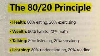 The 8020 Principle by Richard Koch  A Summary from Mr Mentorpreneur [upl. by Enaj]