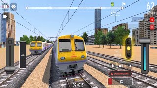 Mumbai Local Train Driving in Indian Local Train Simulator Android Gameplay  Indian Train Games [upl. by Liagibba]