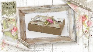 How to make a Lazy Gift Box with Anna Marie Designs [upl. by Ainirtac69]