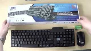 Dynamode Wireless Keyboard and Mouse short review [upl. by Iives]