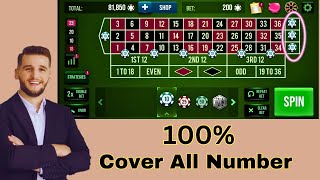 How to win roulette low budget 👍🌹👍 roulette strategy to win [upl. by Nauqet]