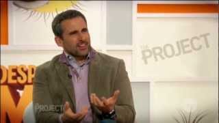 Steve Carell amp Kristen Wiig interview on The Project  Despicable Me 2 2013 [upl. by Breh]